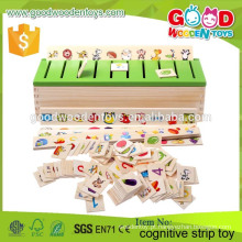 2015 New Hot Design Triangle Shape Toy Bom preço Fábrica Atacado Wooden Shape Sorter